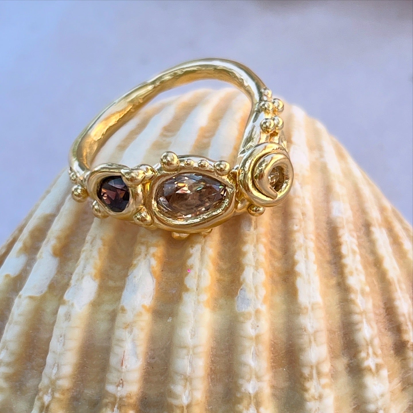 Encrusted Bubbles & Gems Band