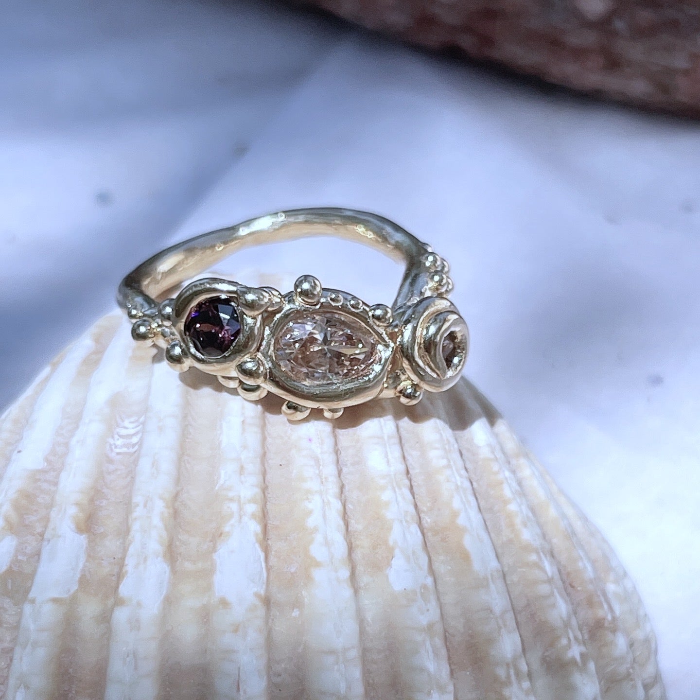 Encrusted Bubbles & Gems Band