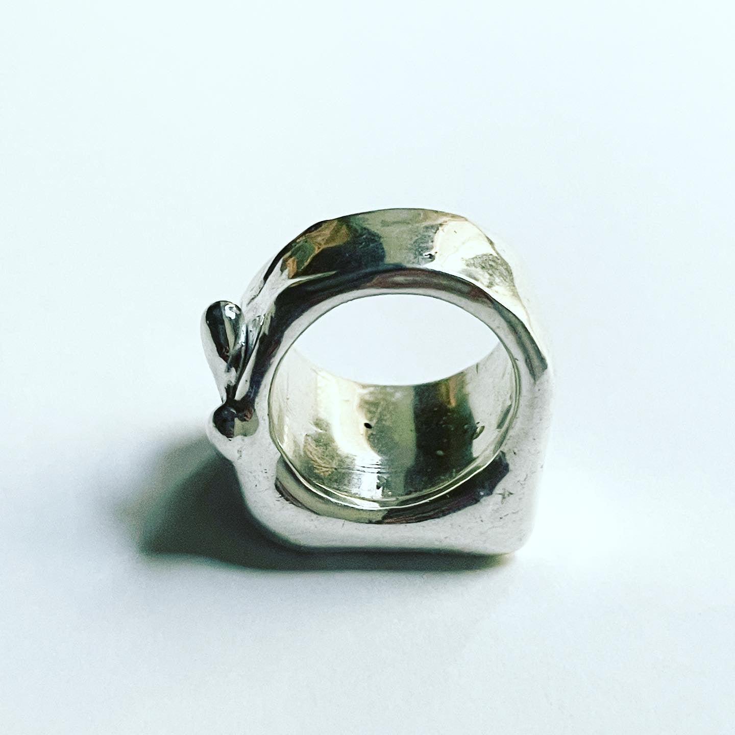 Liquid Love Ice Cube Signet Ring