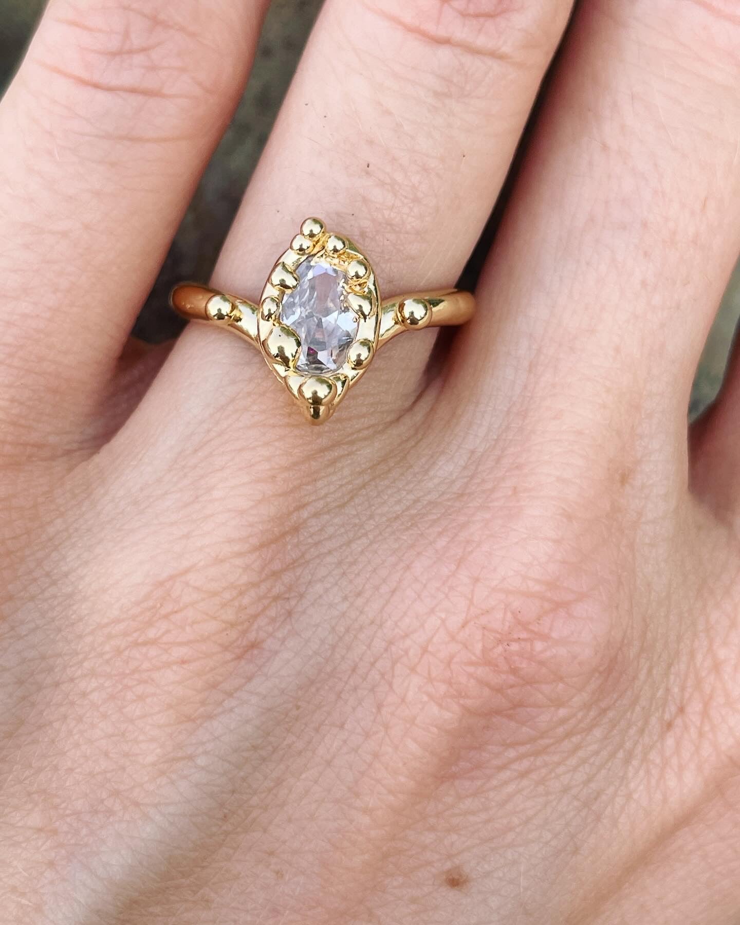 Princess of the Sea Solitaire Ring