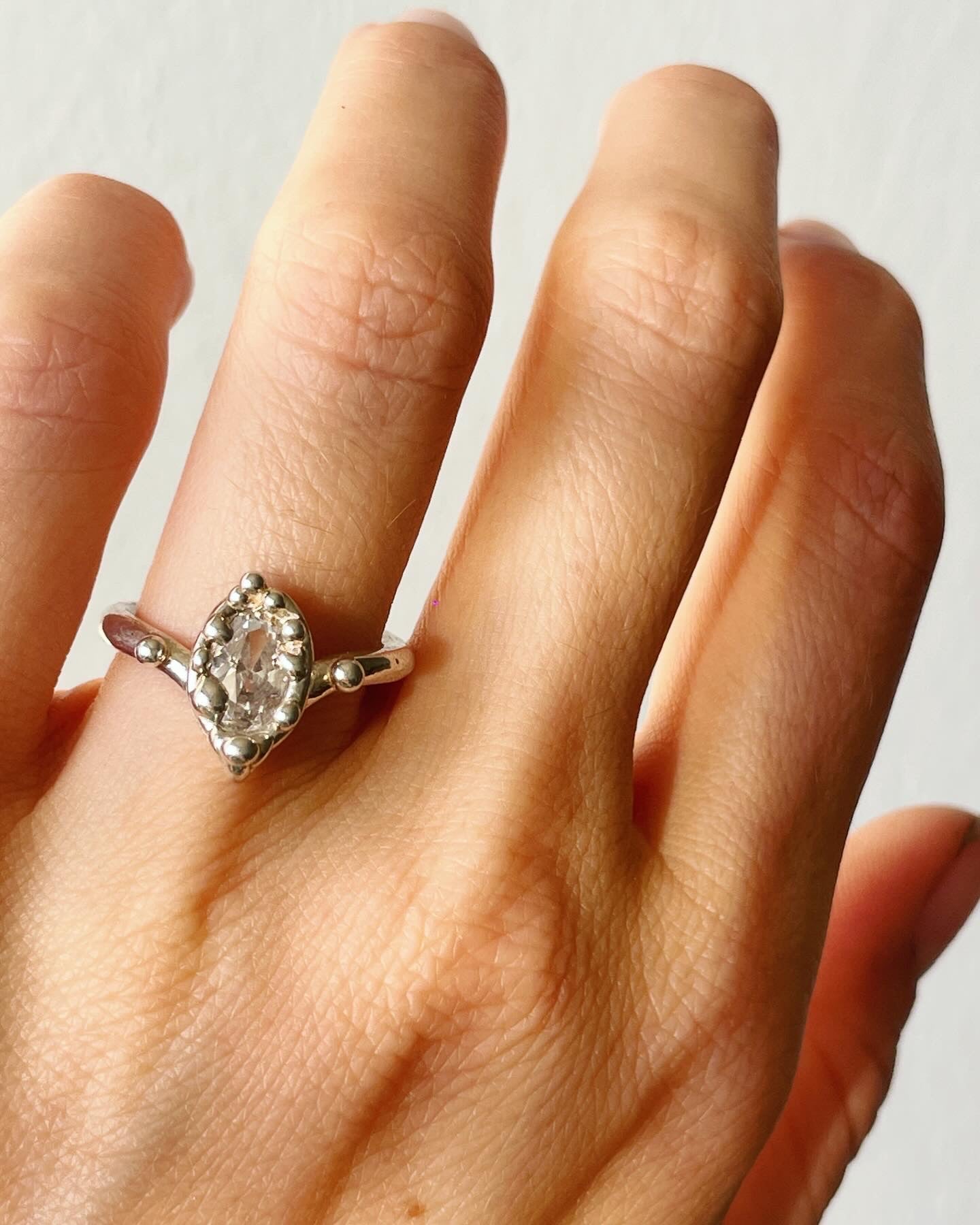 Princess of the Sea Solitaire Ring