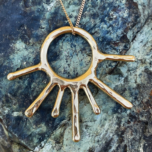 Solstice Big Pendant Necklace