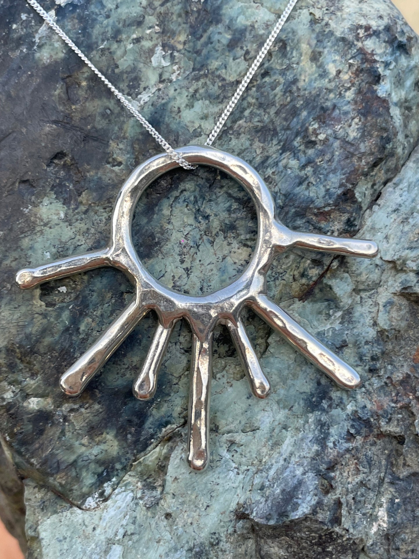 Solstice Big Pendant Necklace