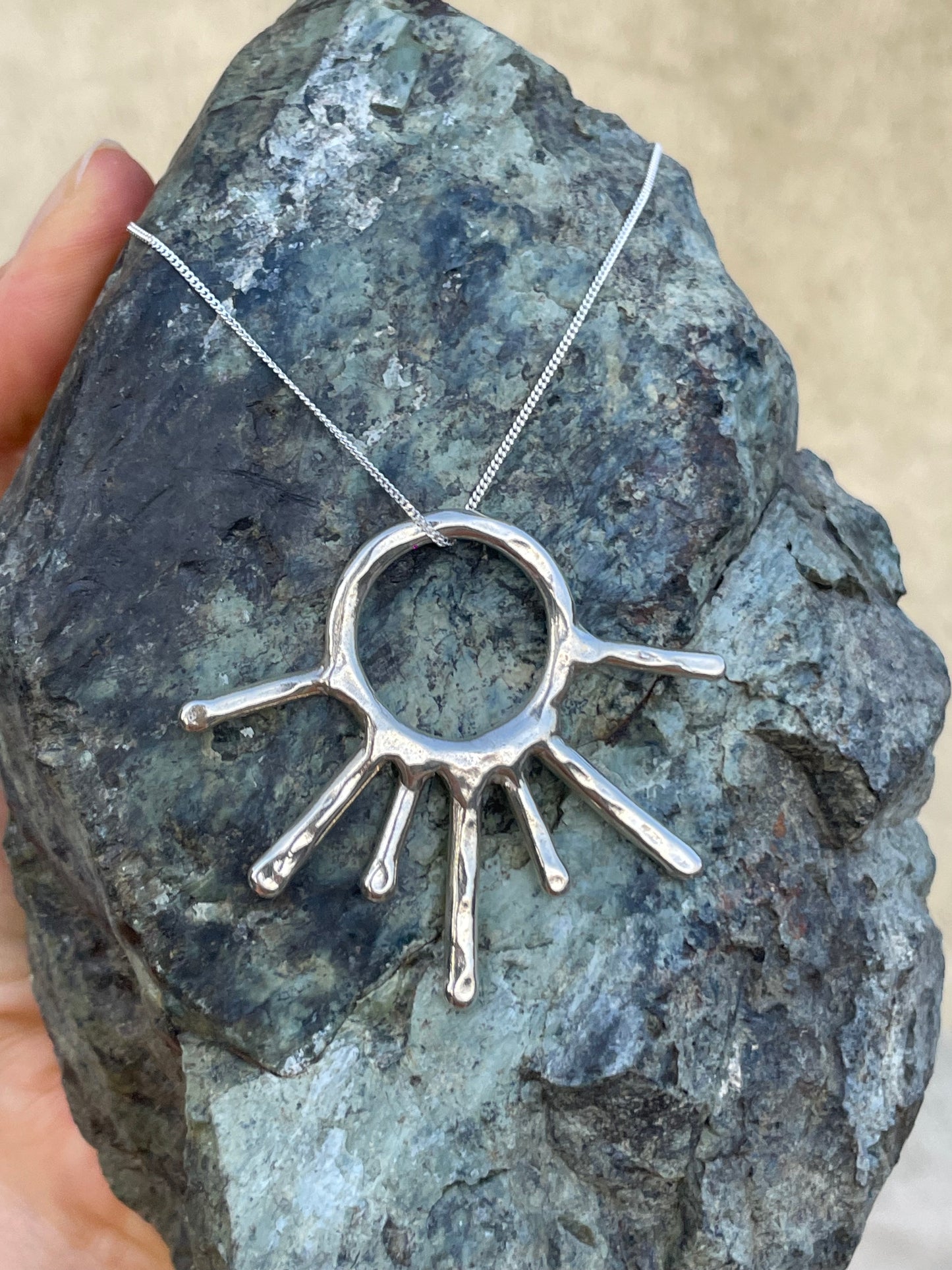 Solstice Big Pendant Necklace