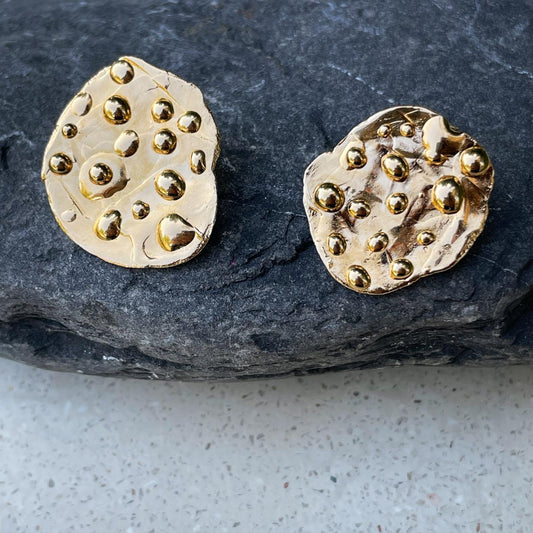 Raindrops on leaves Earrings