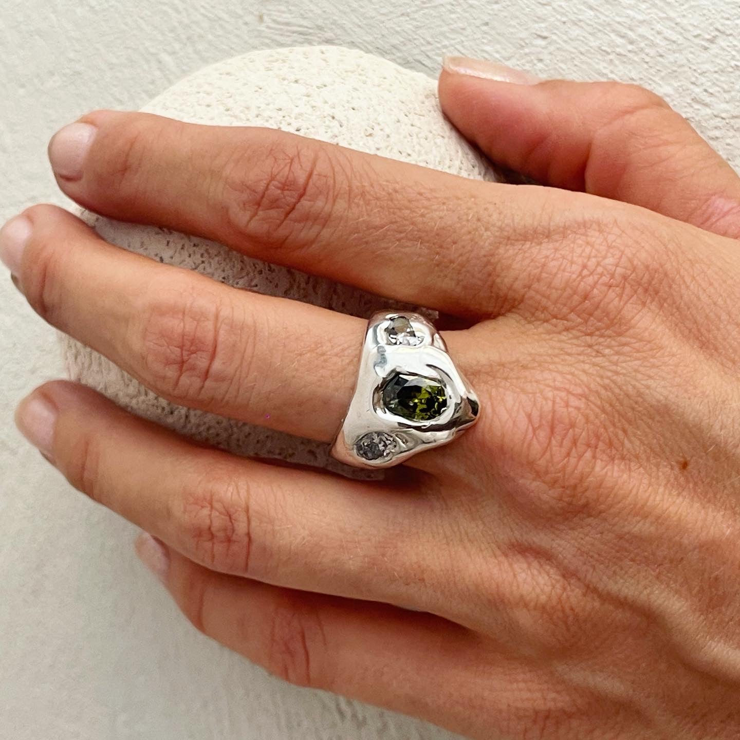 Celtic Tryptich Ring