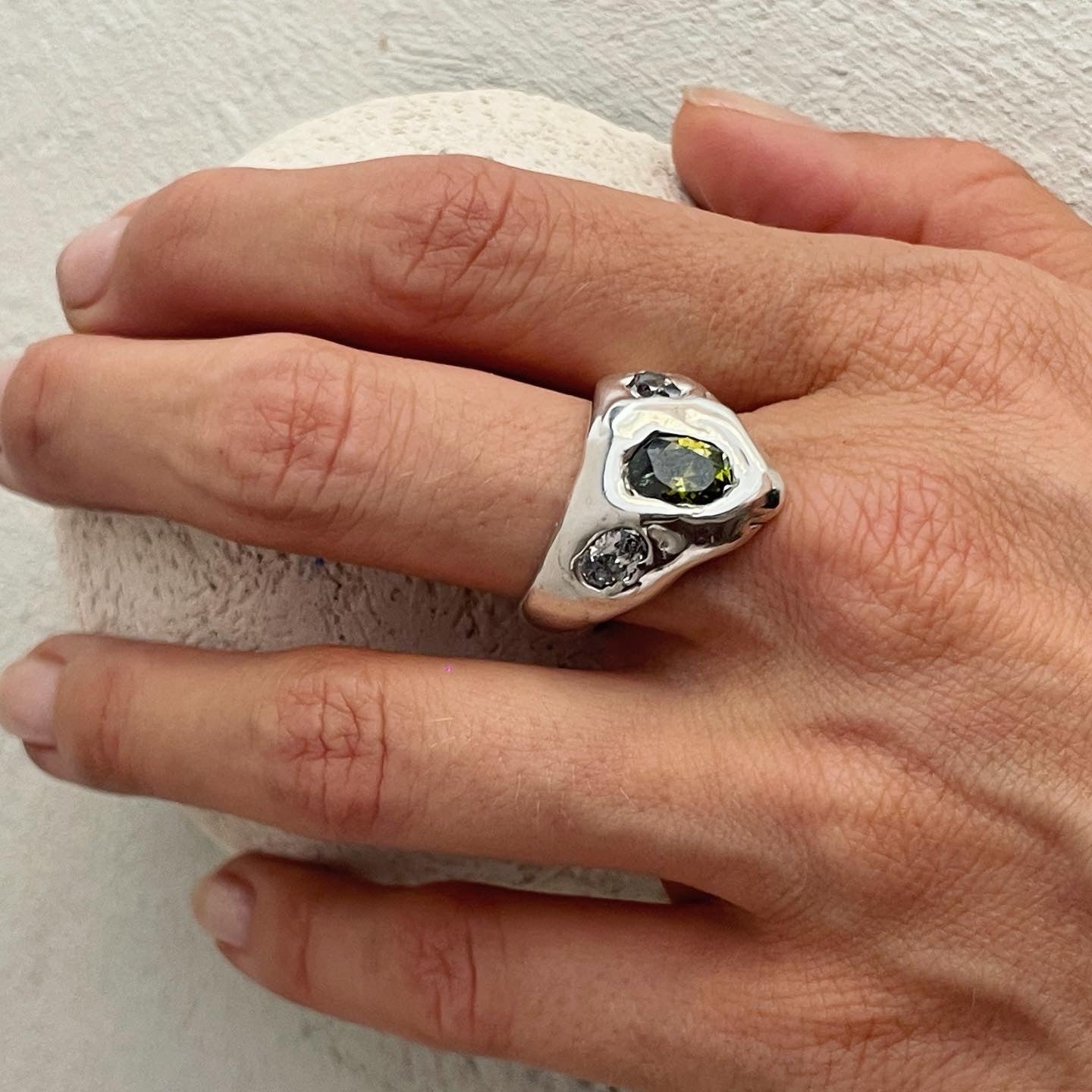 Celtic Tryptich Ring