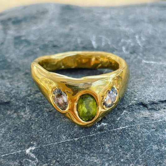 Celtic Tryptich Ring
