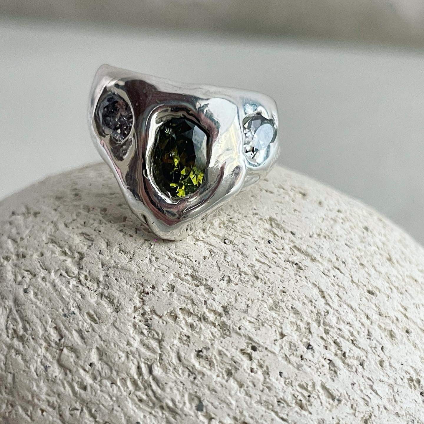 Celtic Tryptich Ring