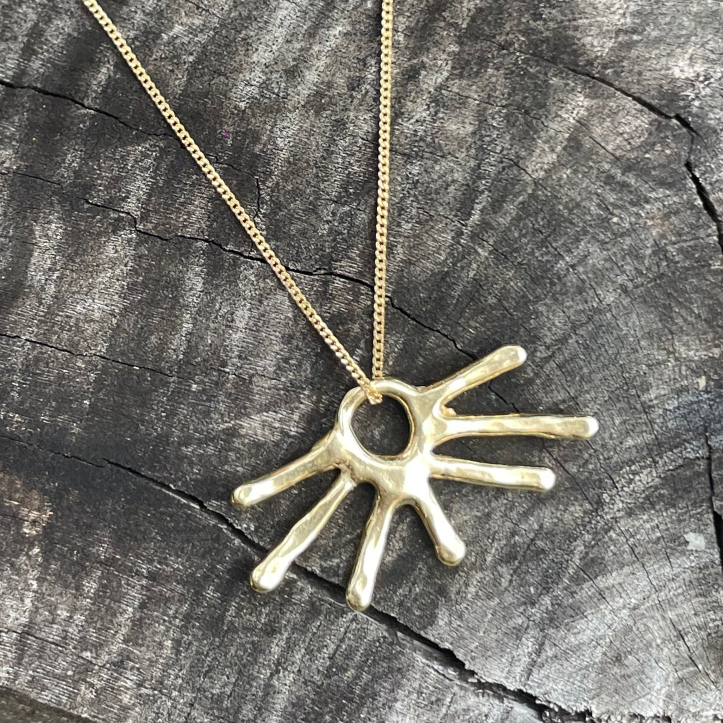 Tiny Sunrise Necklace