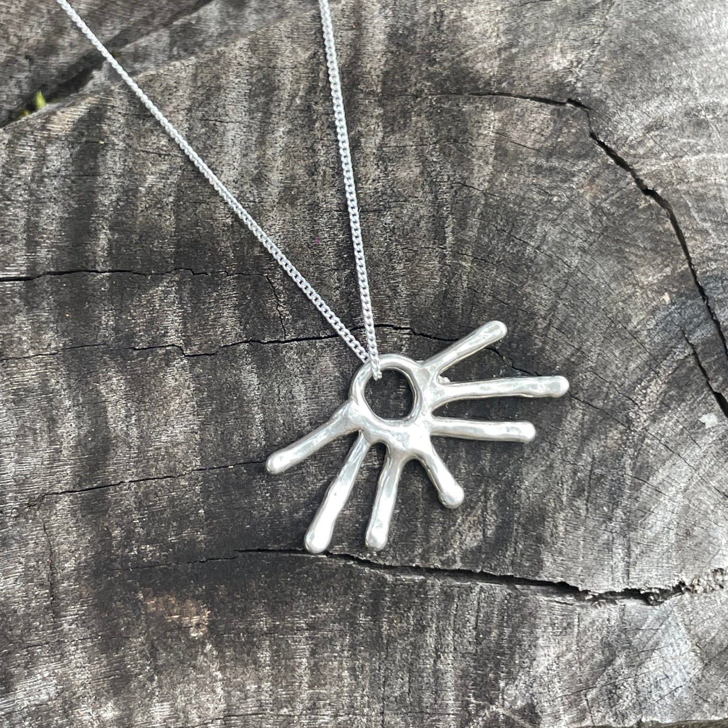 Tiny Sunrise Necklace