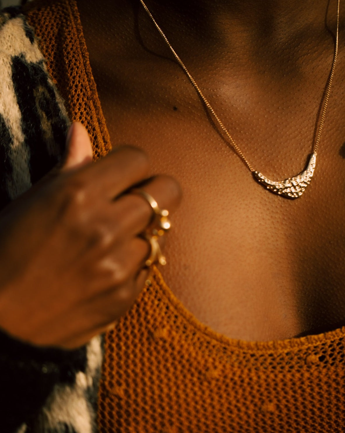 La Baie textured Necklace
