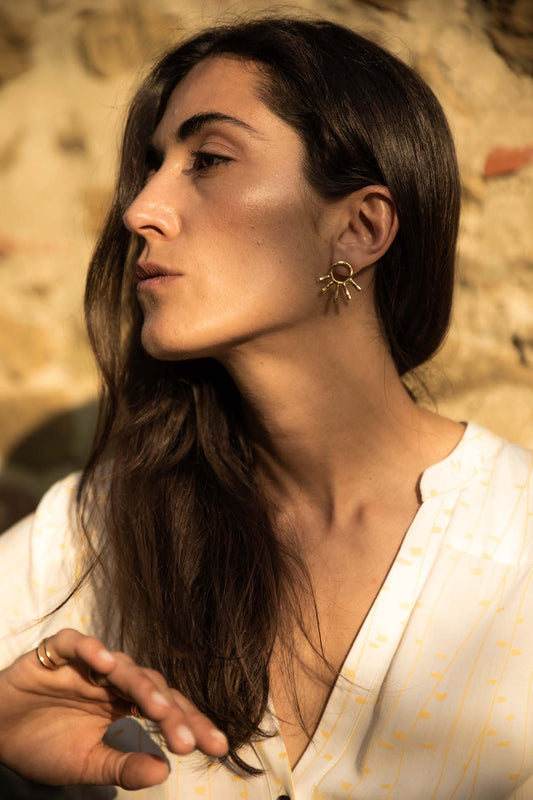 Celtic Sun Earrings