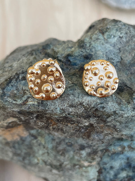 Raindrops on tiny leaves Earrings