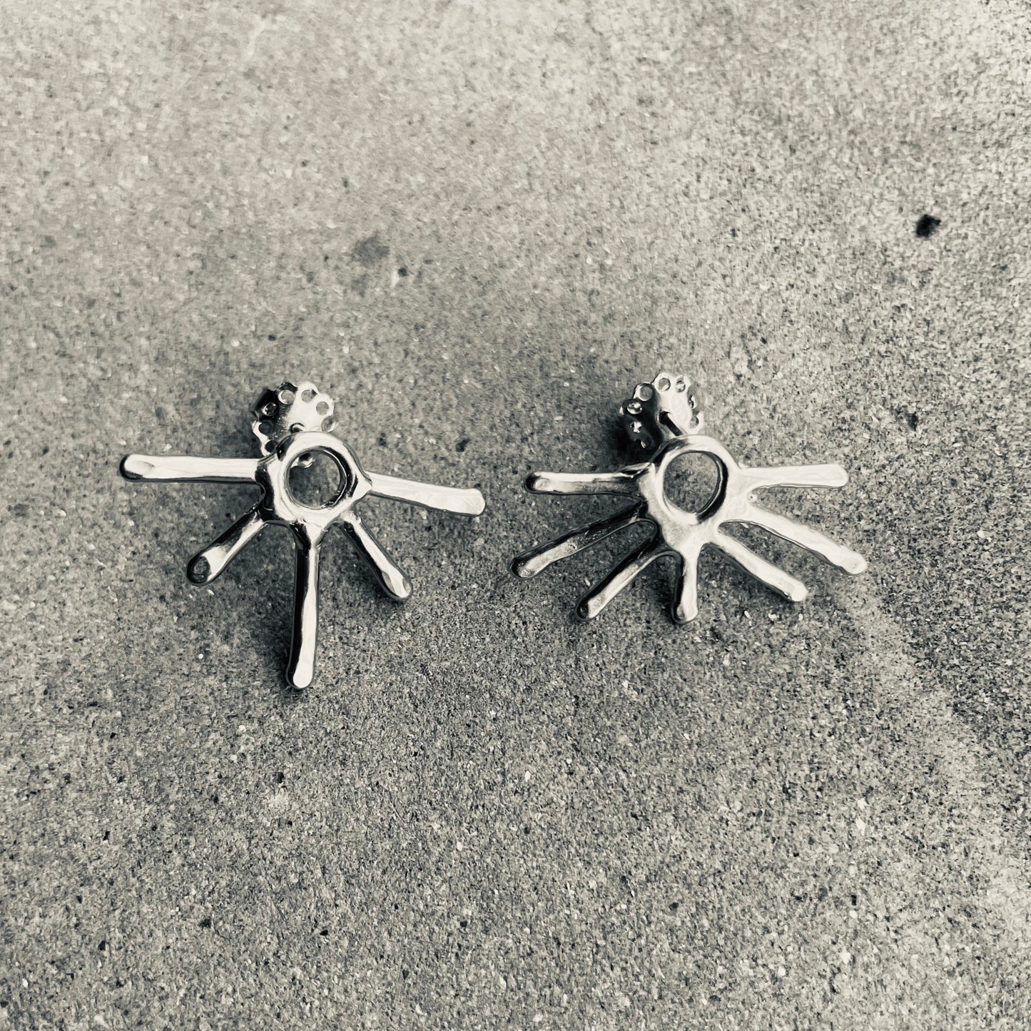 Sunset and Sunrise Stud Earrings