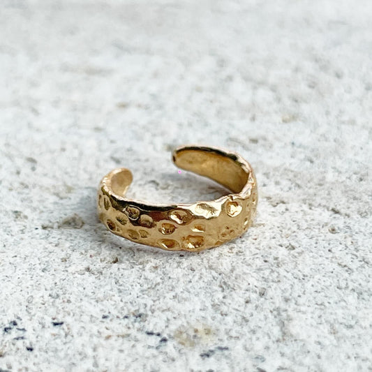 Tiny Rain on Beach Ear Cuff