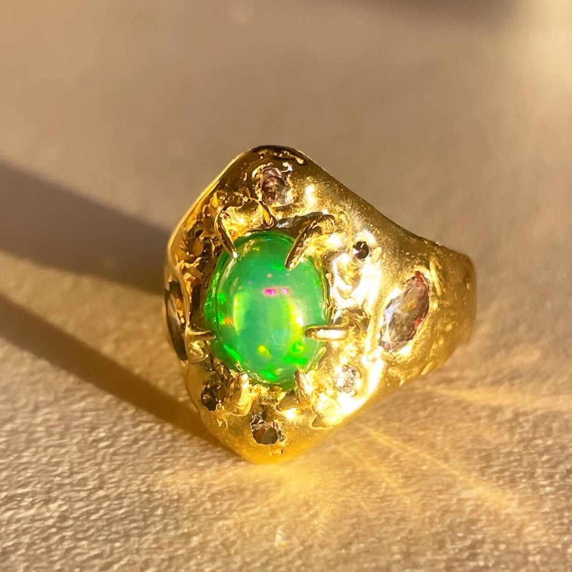 Oxygem - Deep Sea Creature Opal Ring