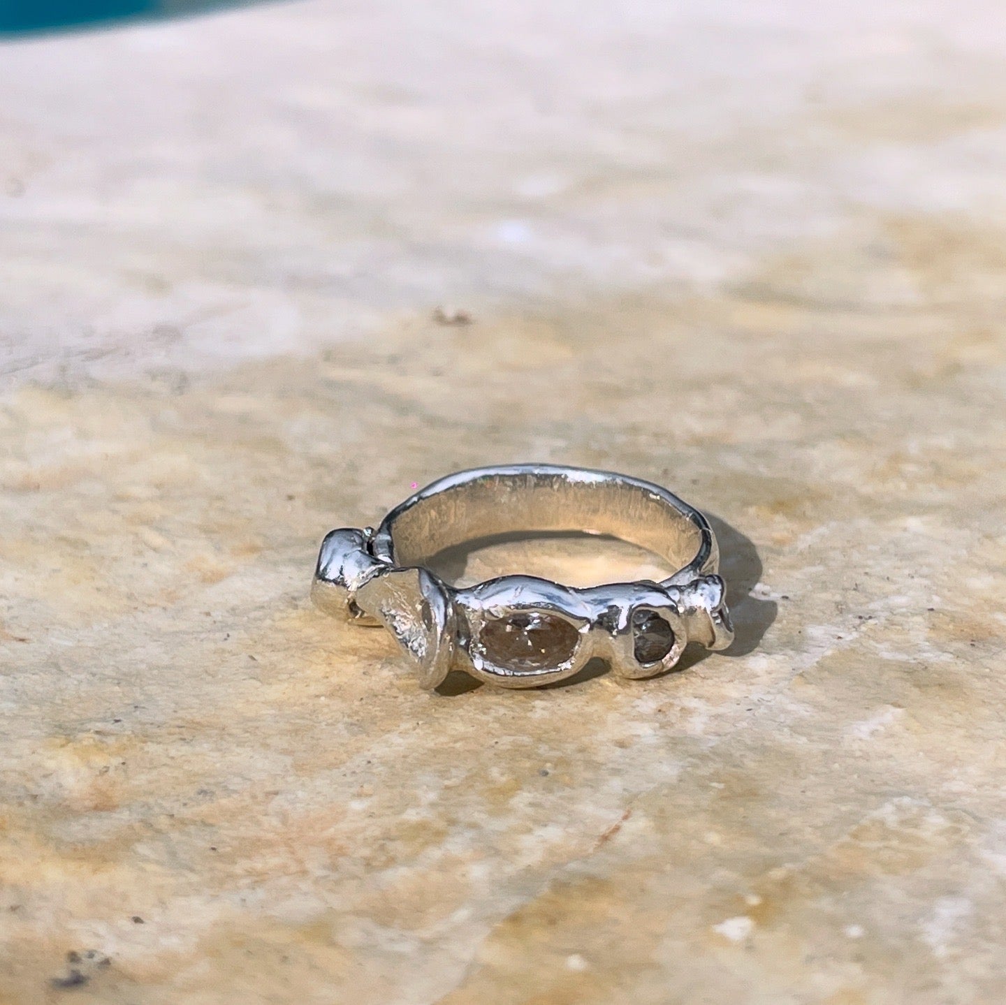 Encrusted Tiny Oyster Band