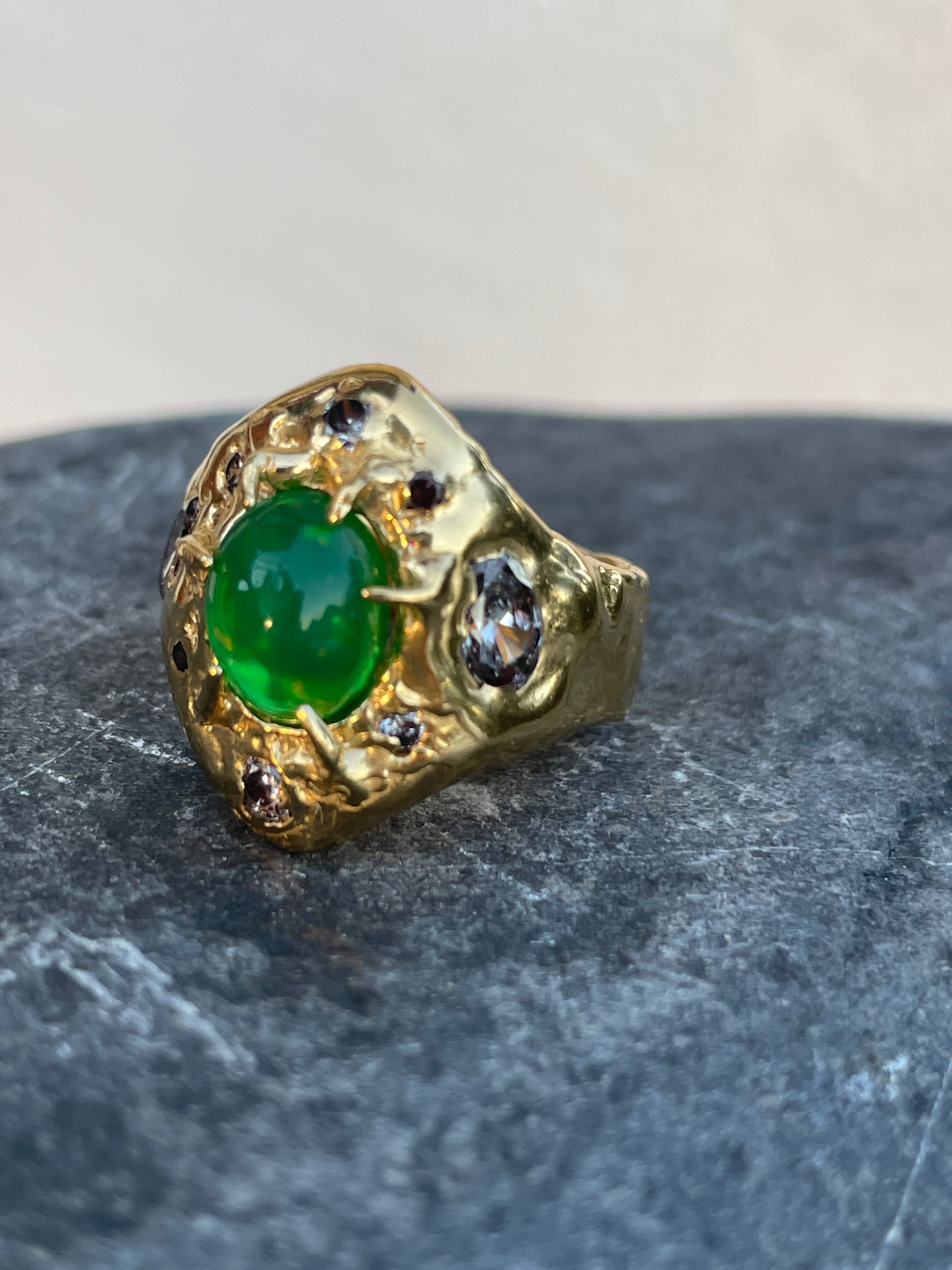 Oxygem - Deep Sea Creature Opal Ring