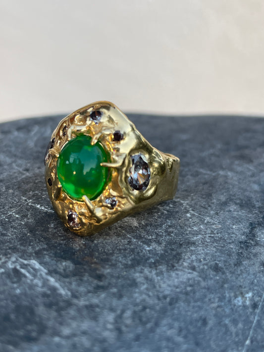 Oxygem - Deep Sea Creature Opal Ring