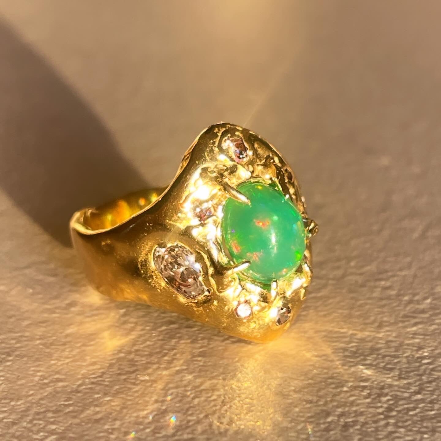 Oxygem - Deep Sea Creature Opal Ring