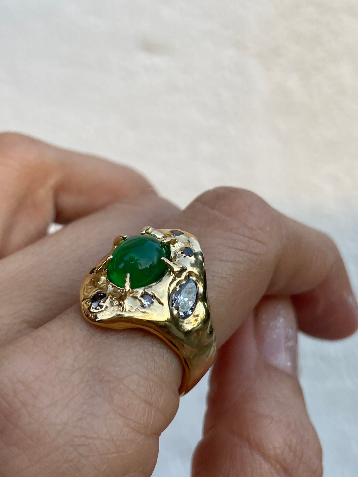 Oxygem - Deep Sea Creature Opal Ring