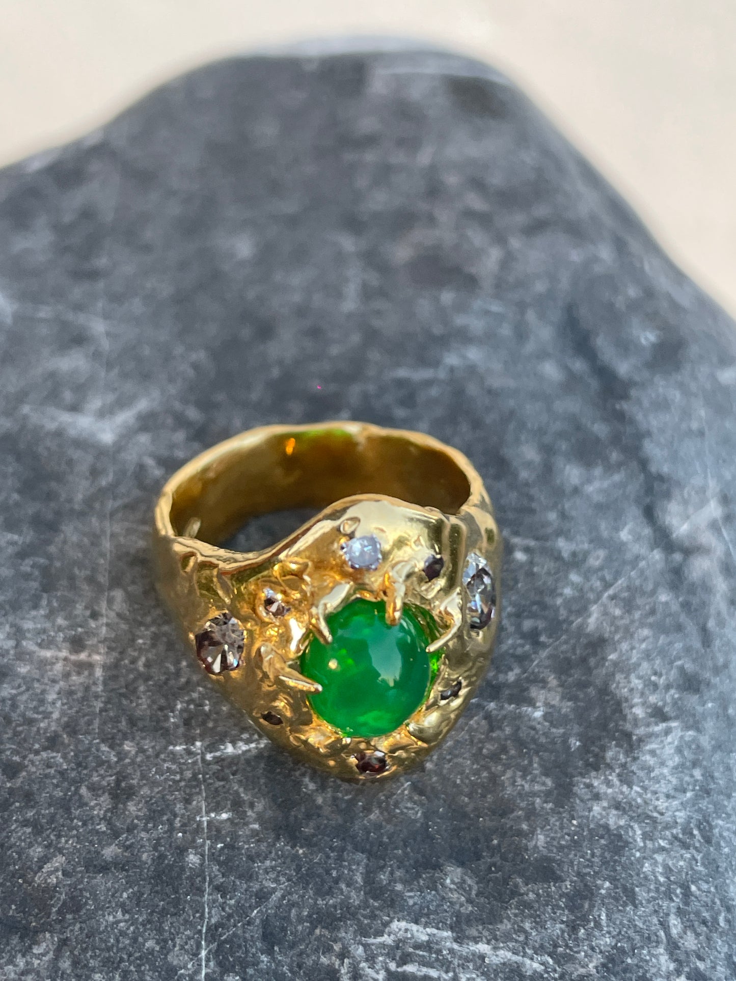 Oxygem - Deep Sea Creature Opal Ring