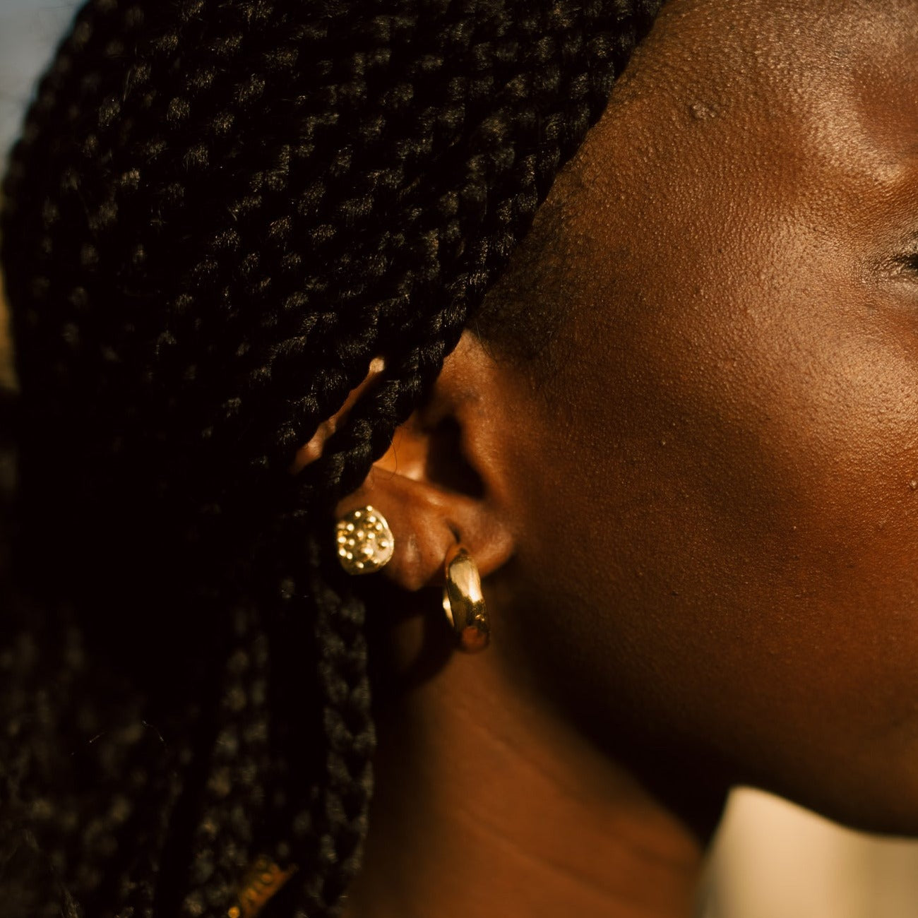 Raindrops on tiny leaves Earrings