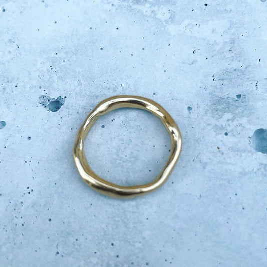 Melting Pot Fluid Metal Ring