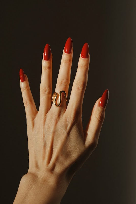 Sneaky Snake Open Ring